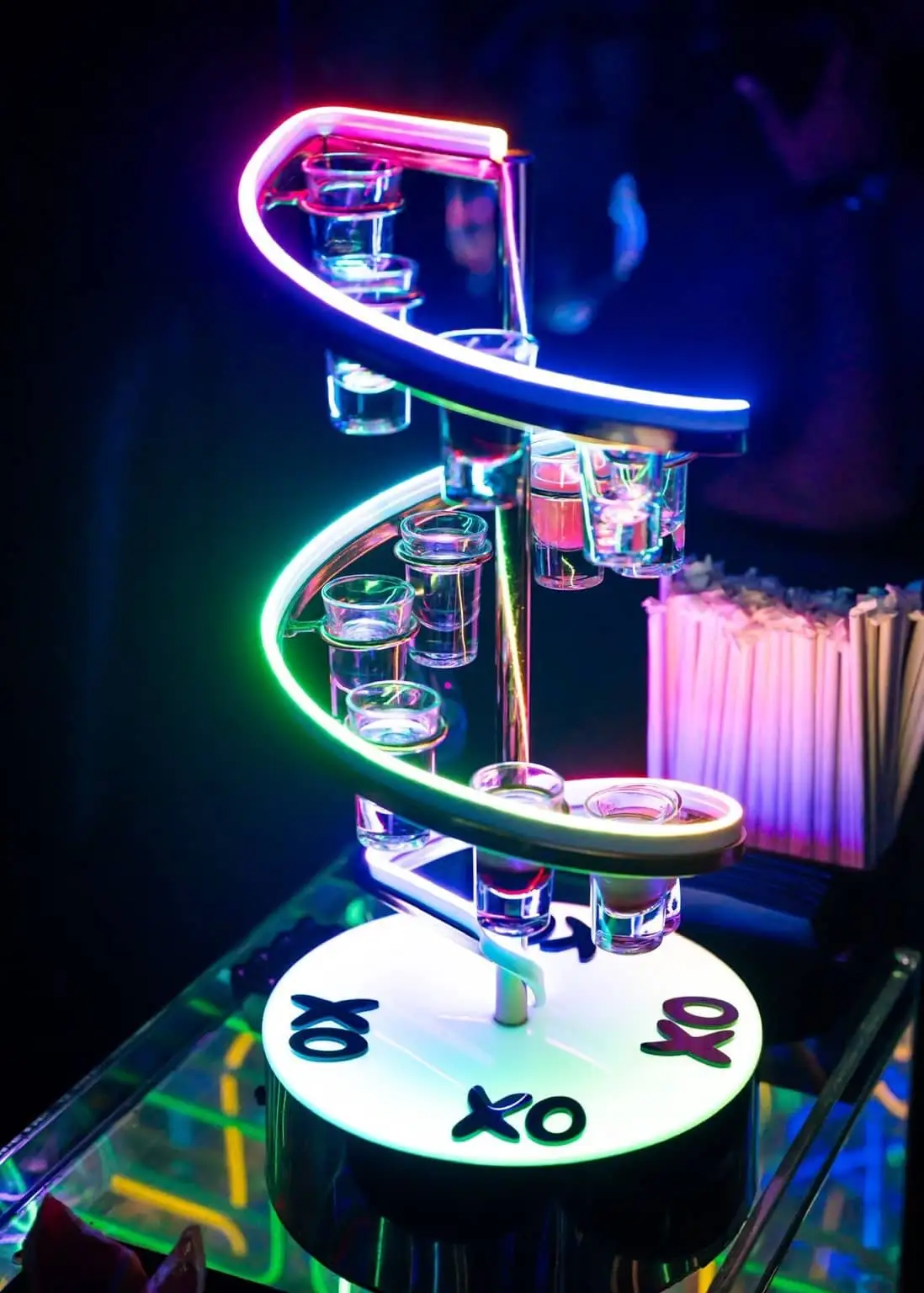 VIP experience with premium drinks at XO Club Dubai, the epitome of luxury nightlife
